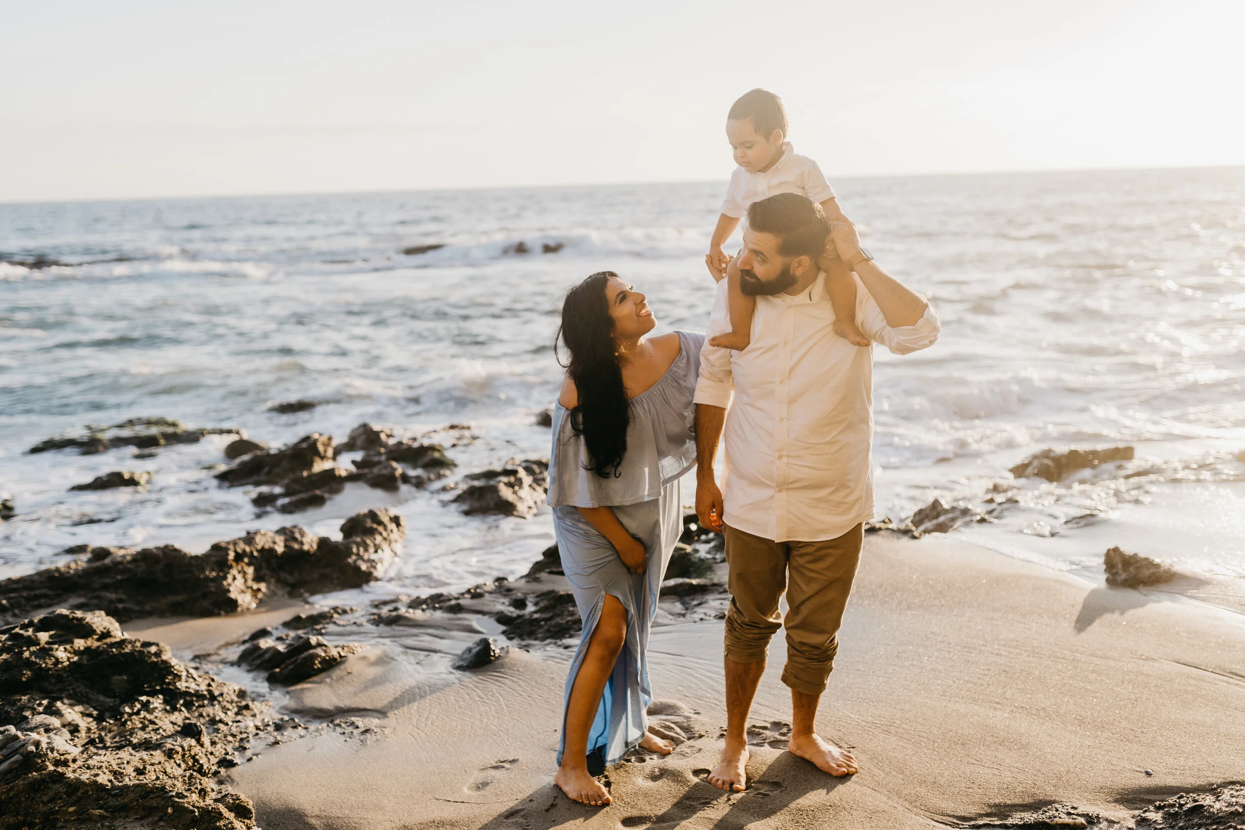 Merhi Family - Victoria Beach Sunset - Laguna Beach