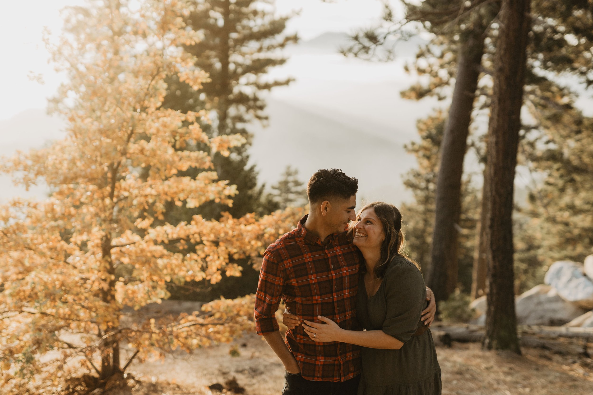 Sergio + Nicole - Engagement - Mountain Sunset Twin Peaks