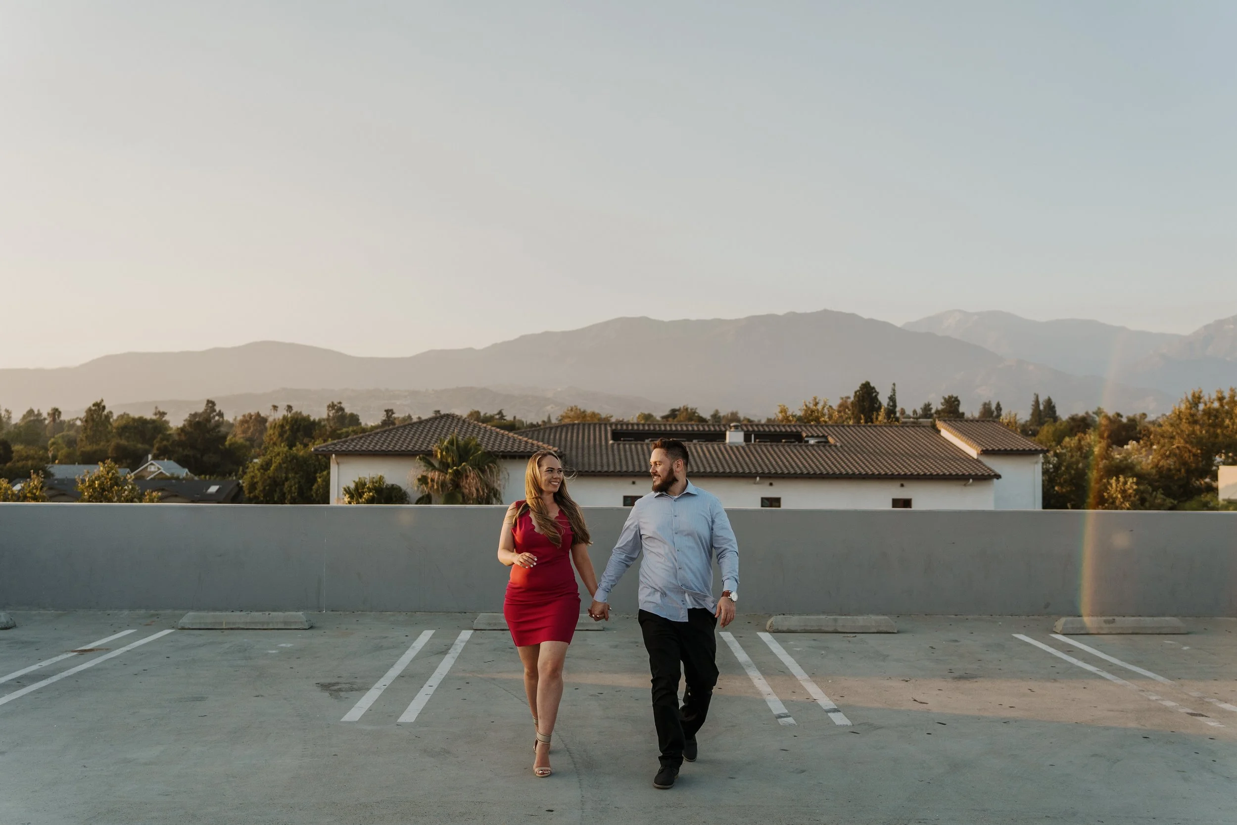 Alex + Lauren - Engagement - Claremont CA