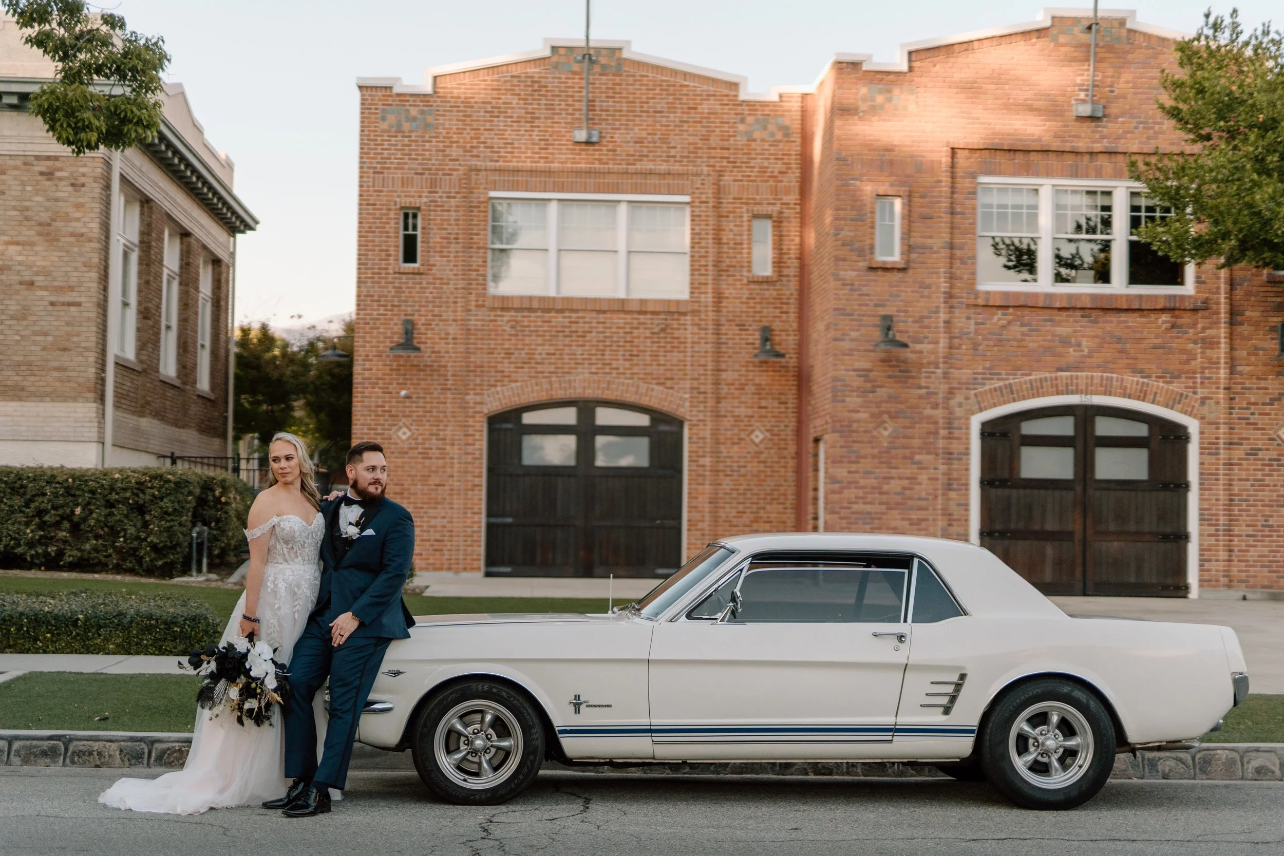 Alex + Lauren - Intimate Mansion Wedding - Downtown Upland CA