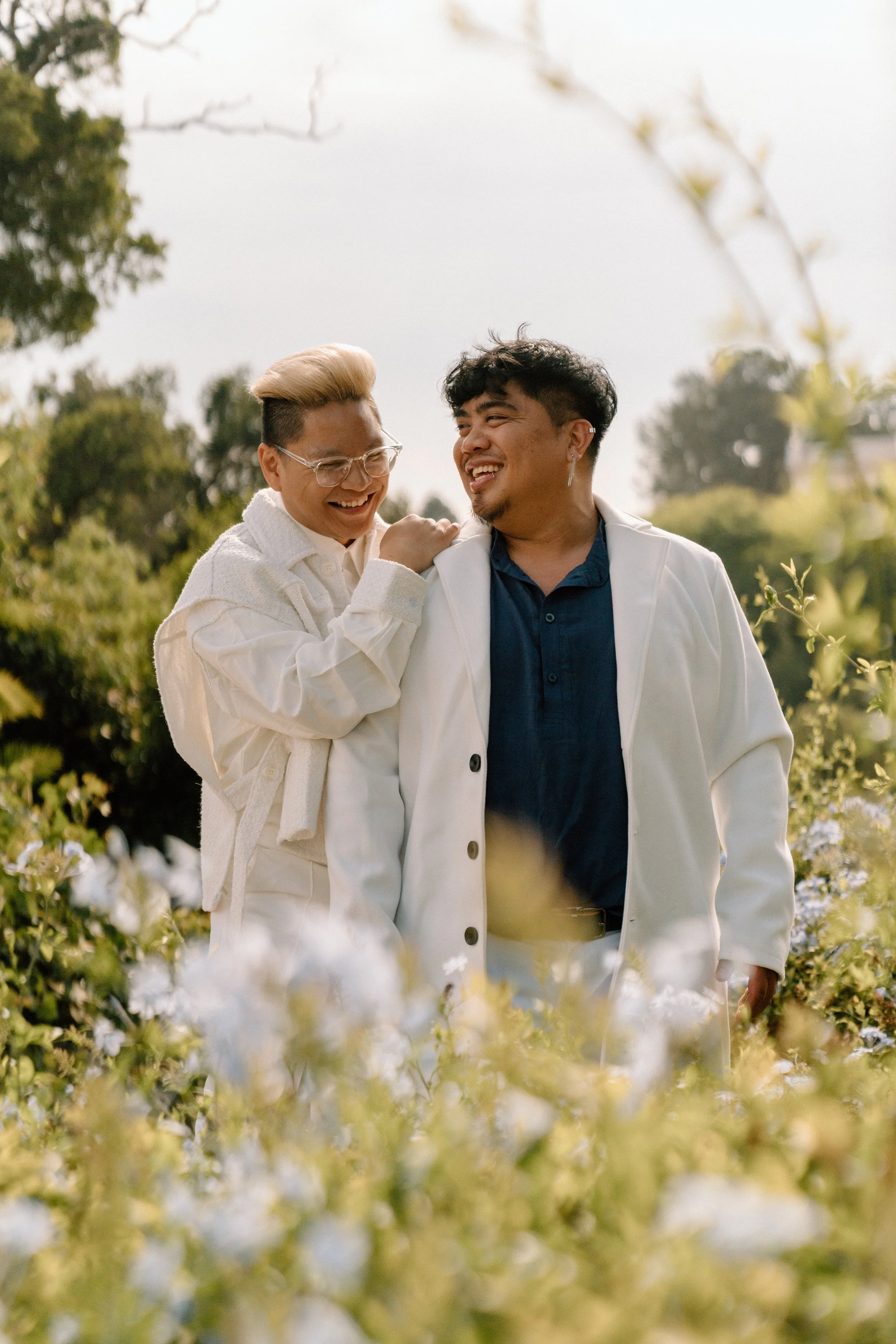 Joel + Sherman - Engagement - Sunset in San Diego, Ca.