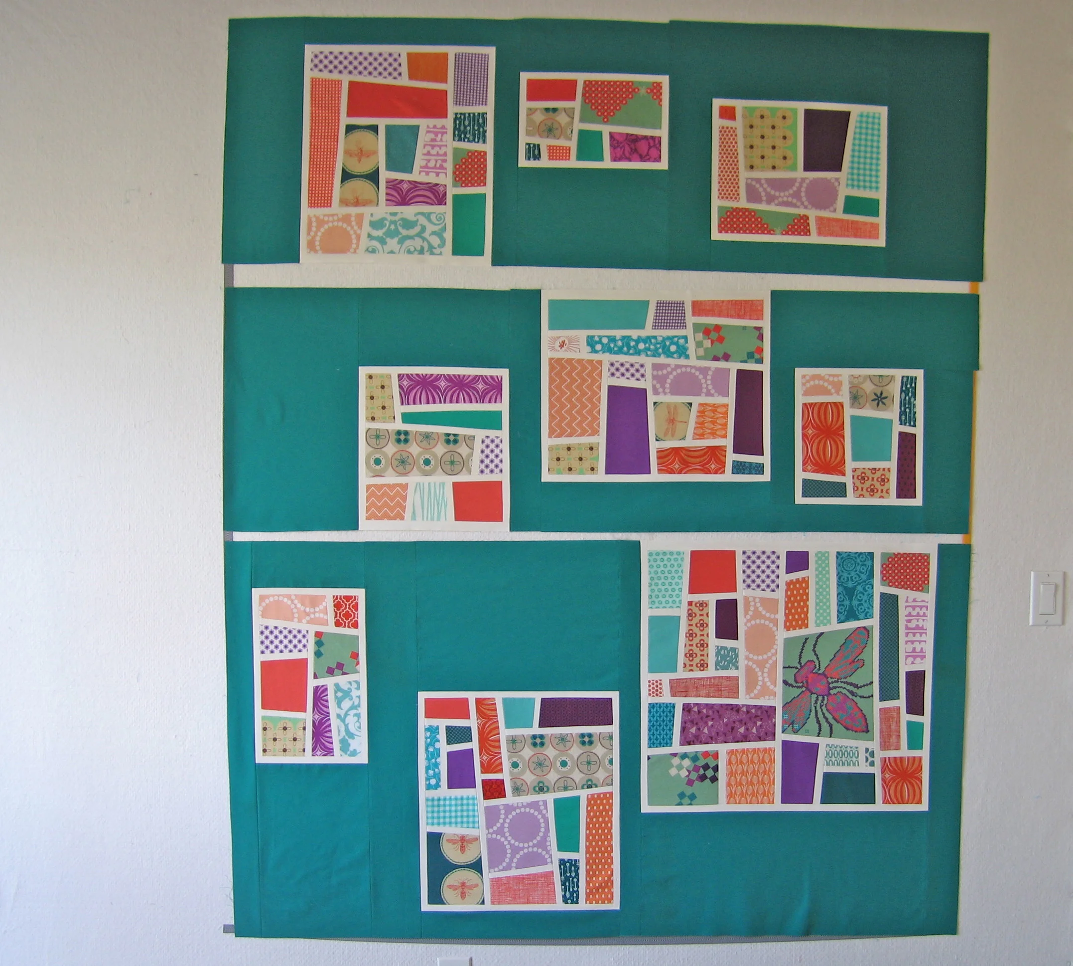 TwoSided Quilt with Floating Blocks — Patterns by Elizabeth Hartman
