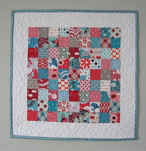 1.5 Inch Precut Quilting Fabric Squares for Postage Stamp Quilt