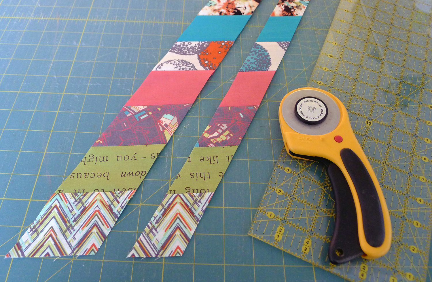 Making the Barn Bats block. ohfransson.com