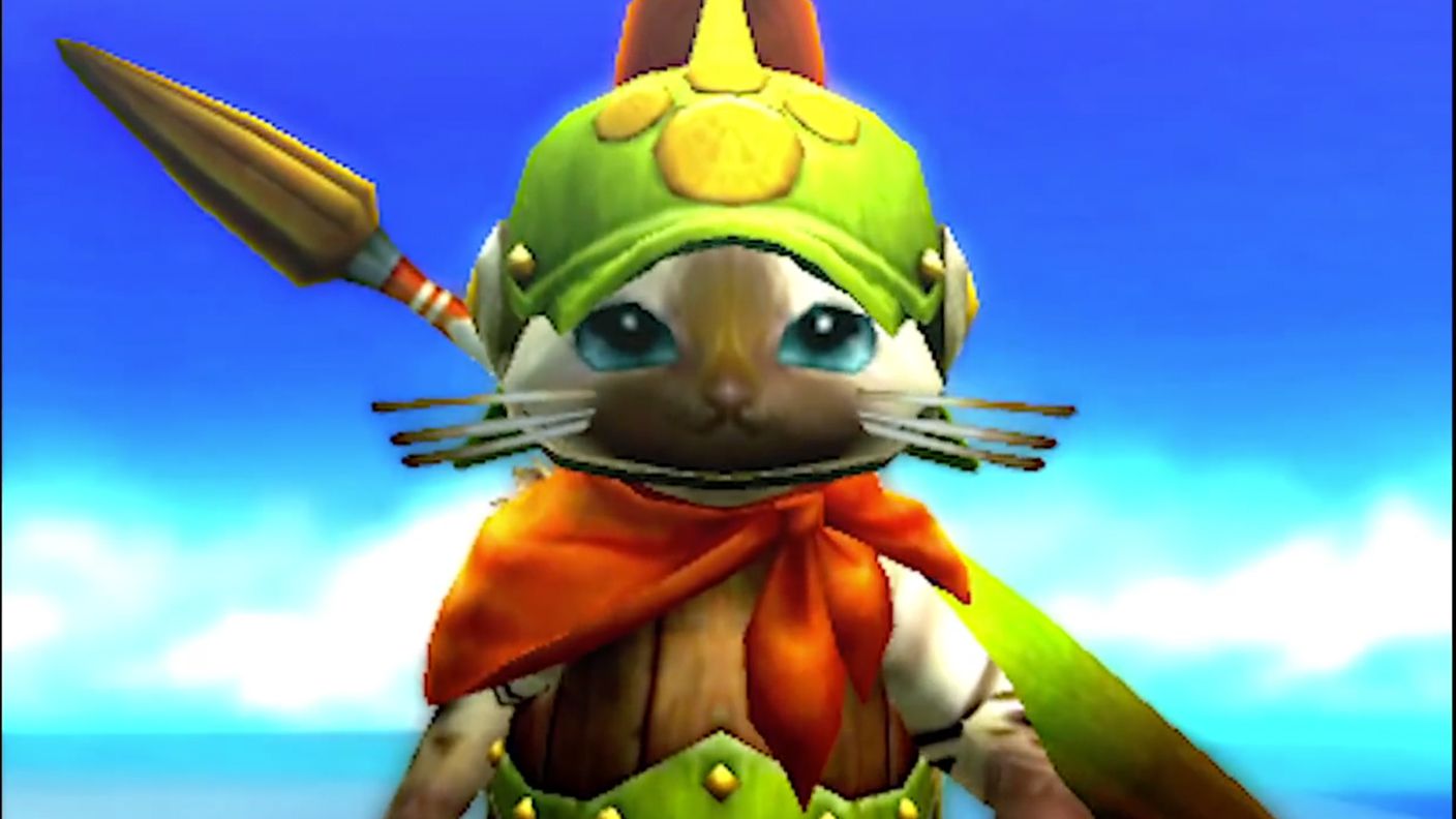 Monster Hunter 4: Ultimate. Adorable cat thing. Short Form Critique by Andrew Couto