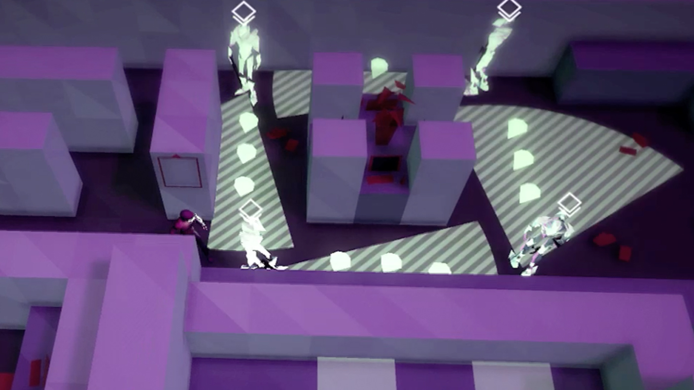 Volume game for steam on pc and ps4. Purple level and guards. Robin Hood.