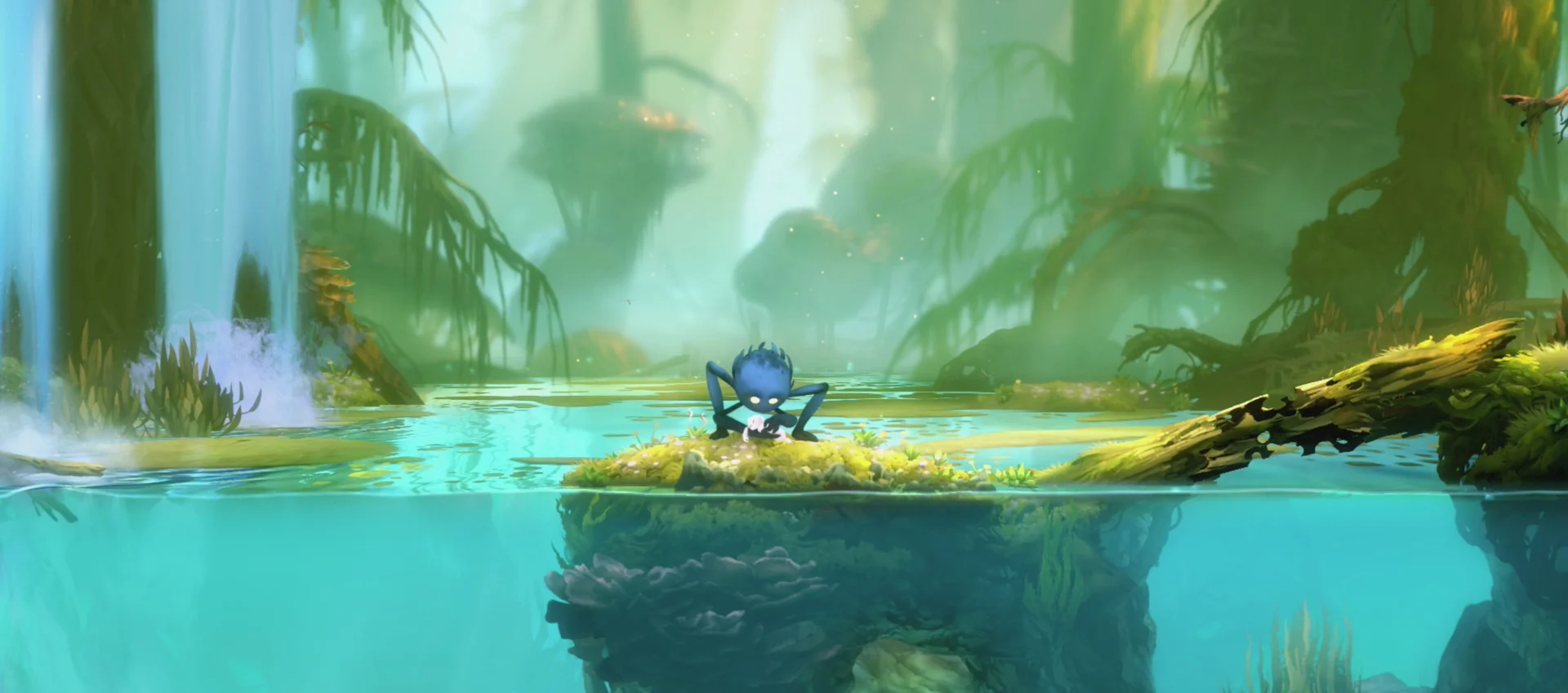 Game of the Year 2015: Ori and the Blind Forest for Xbox One and PC via Xbox Sotre and Steam Moon Studios. Forest area.