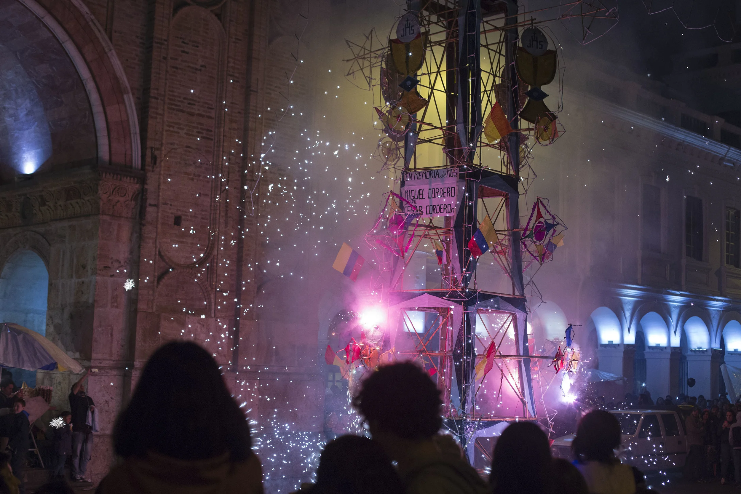 The castillos were one of my favorite parts of the nights.