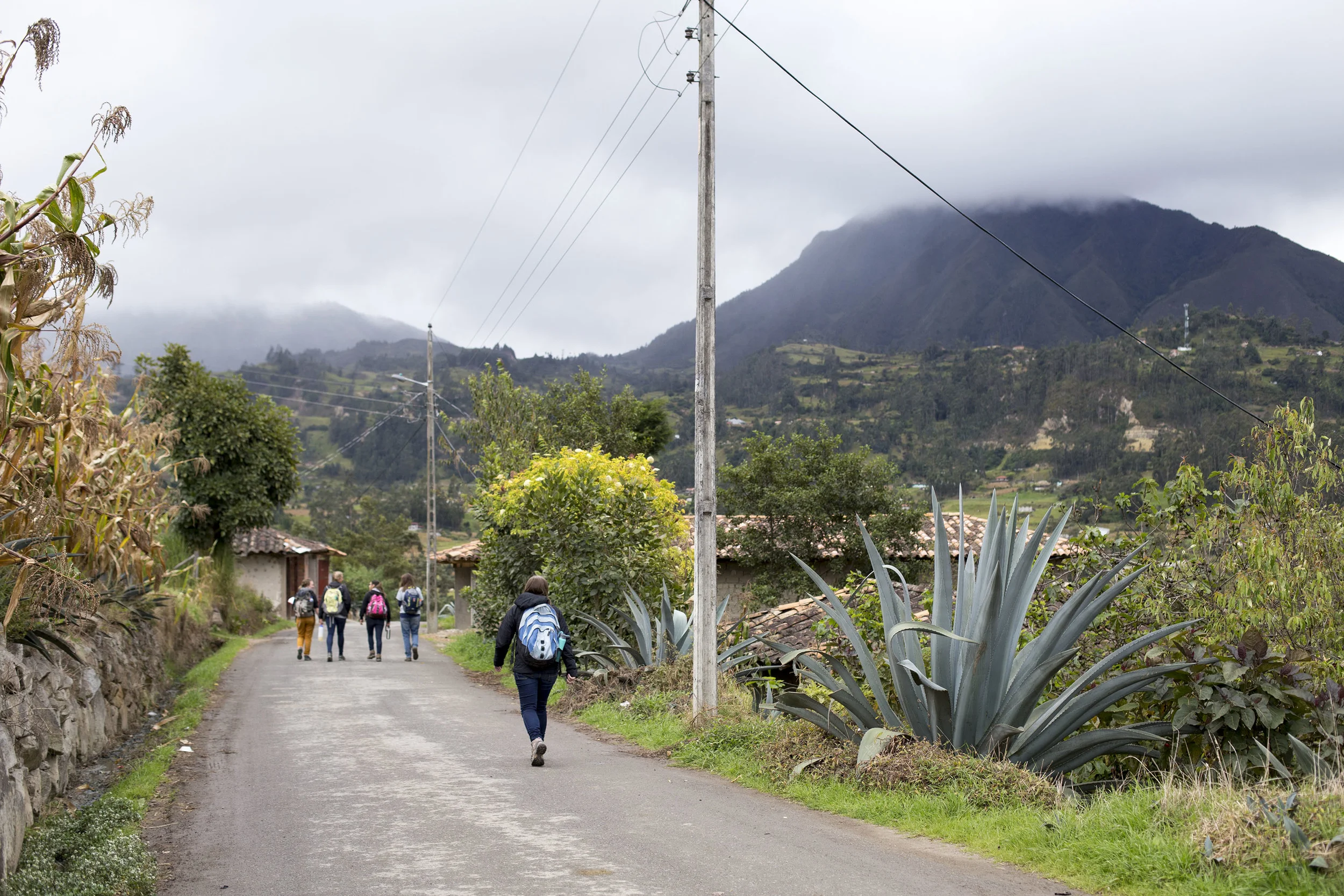 Walking through Ñamarin