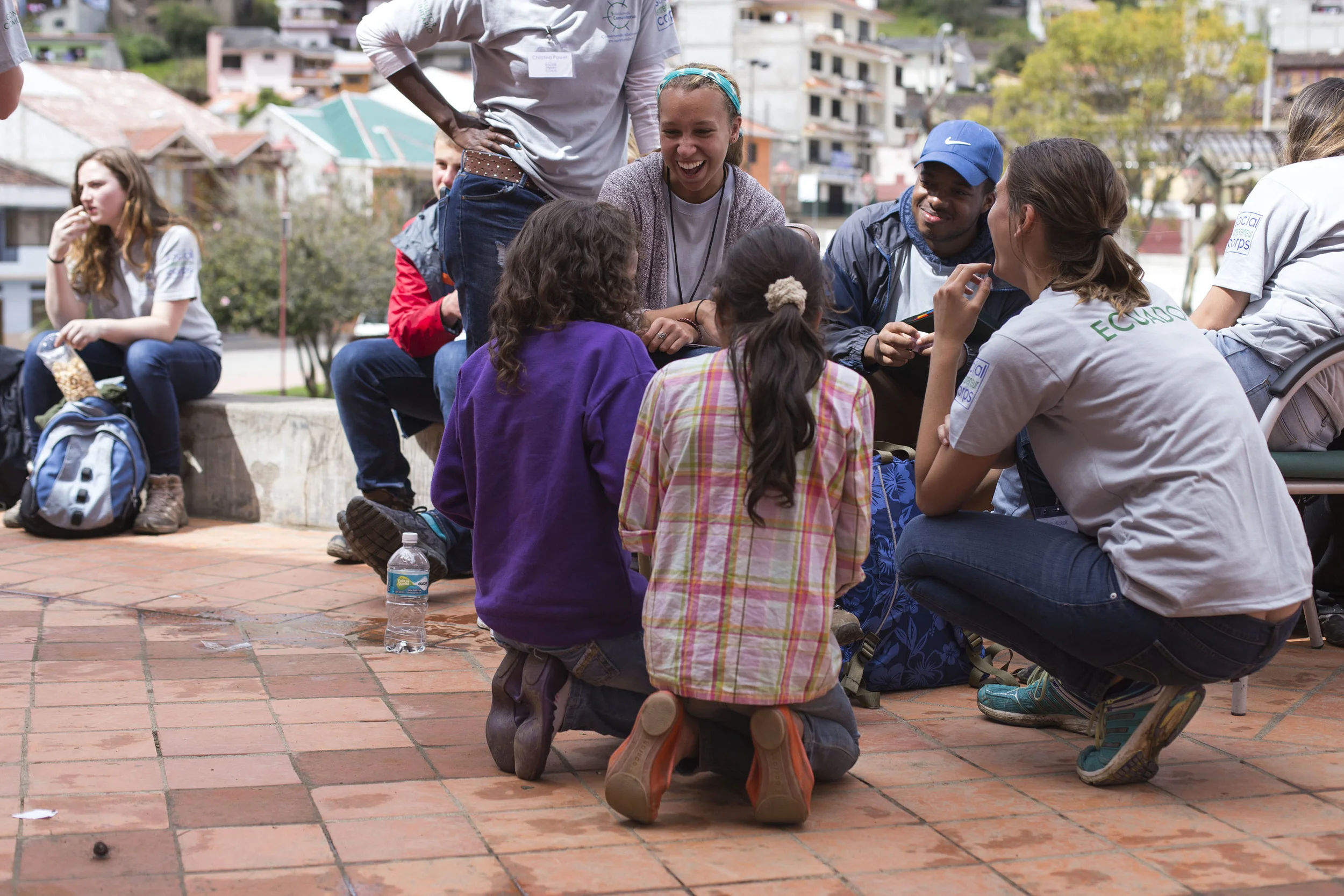 It's always fun talking to kids here, they are either super curious about us or super chatty about their lives (or both).