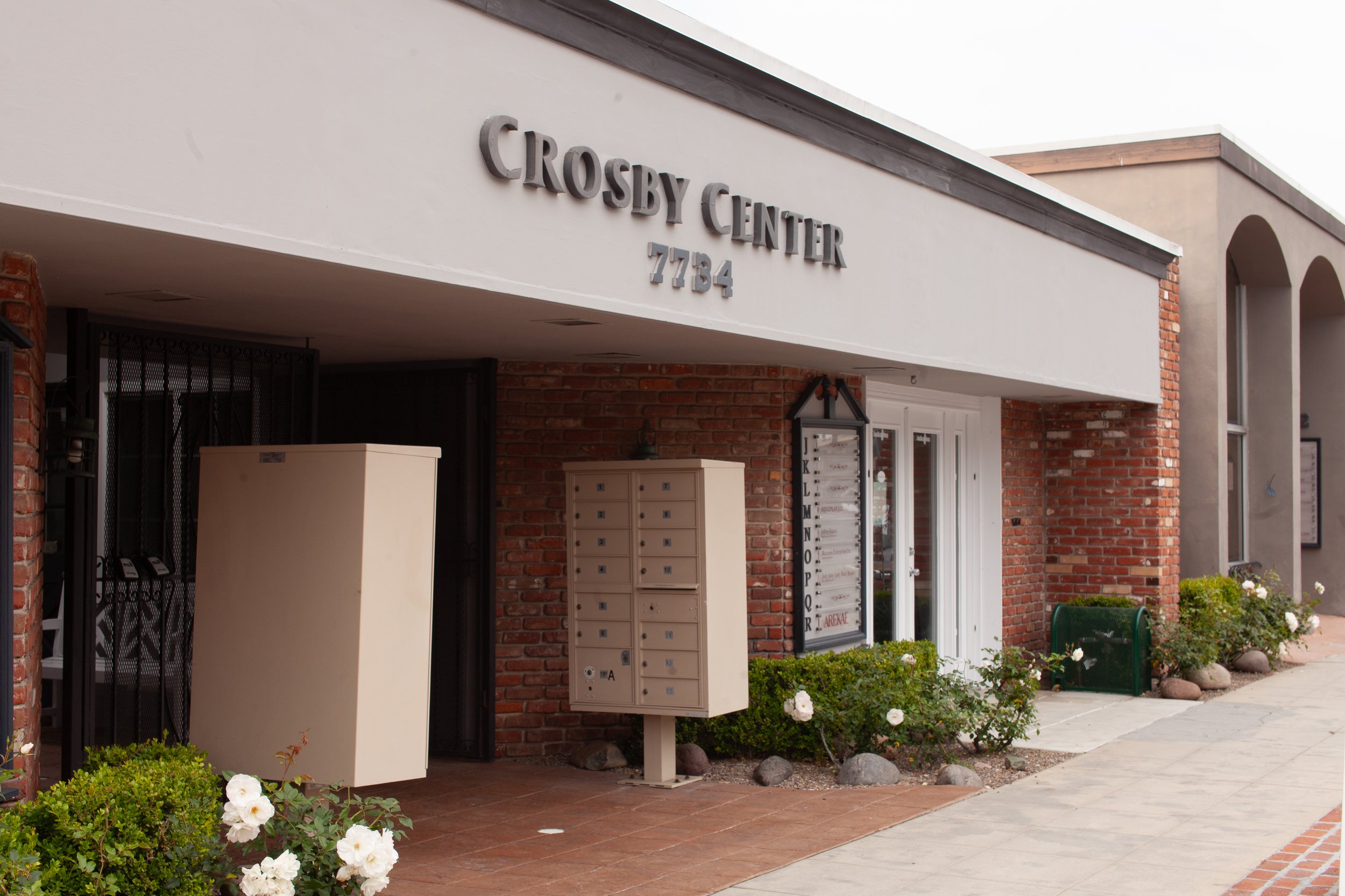 Melange Studio Yoga & Pilates location, in the Crosby Center in La Jolla