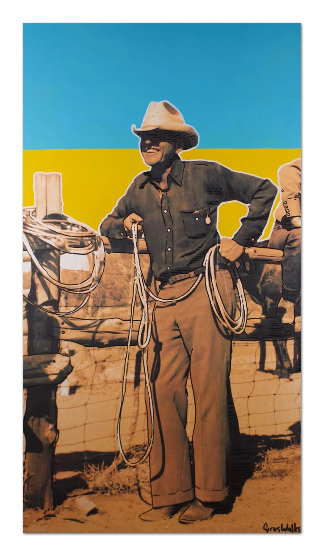 Cowboy With Rope