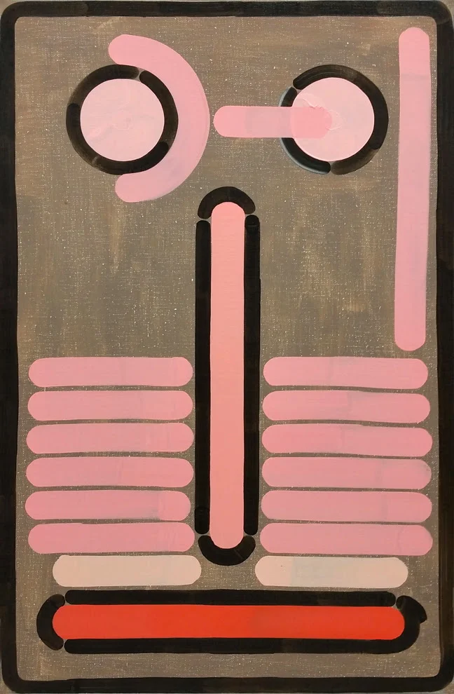 Baboon, 2014 oil on Indian linen 52 x 32 inches