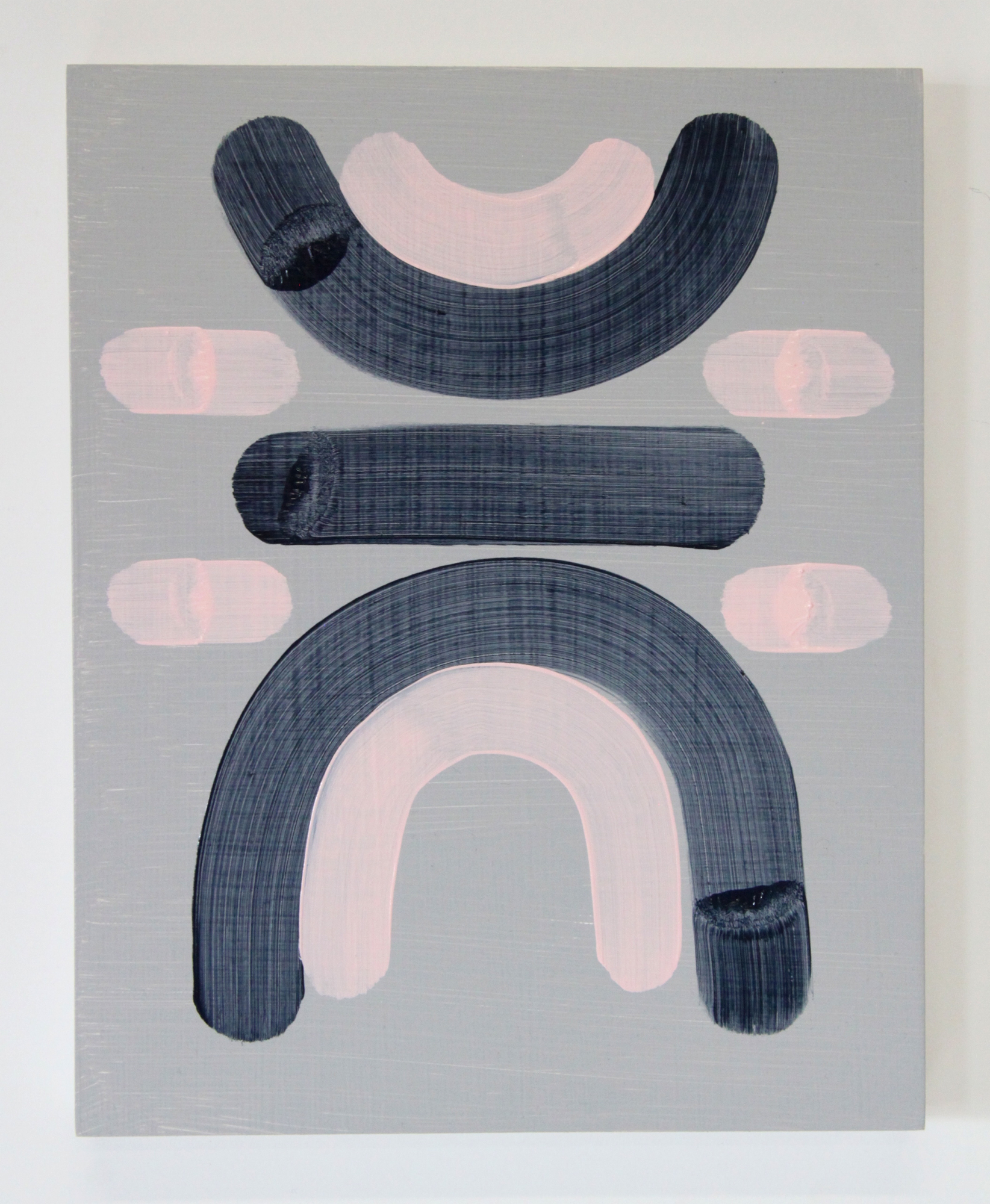 Character Study I , 2015 oil on marble dust and birch 10 x 8 inches