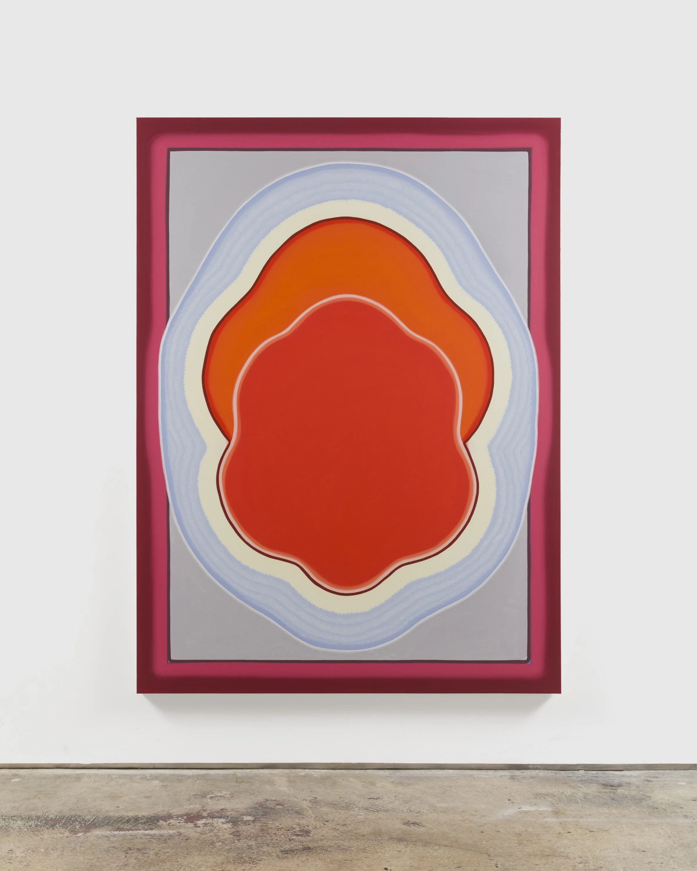   Angels Point , 2026 Oil on linen 84 × 62 inches 