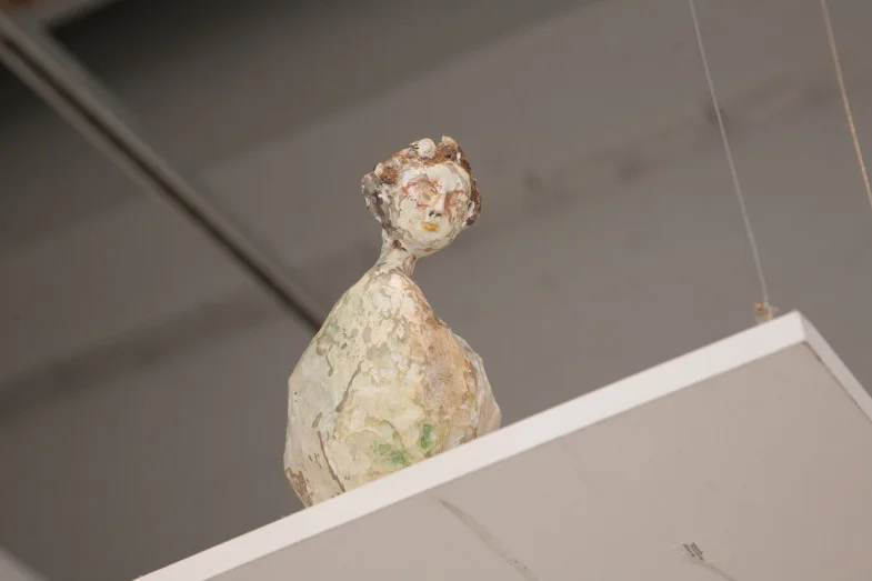 Installation View Air-dry clay, Resin , Metal,glues, Acrylic, Foam 2015