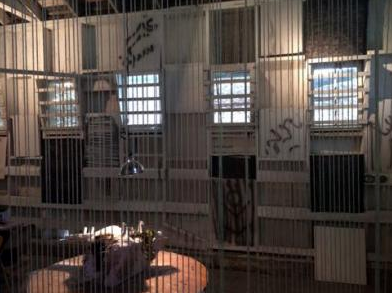 "Non-Residential" installation at the Wassaic Project studios