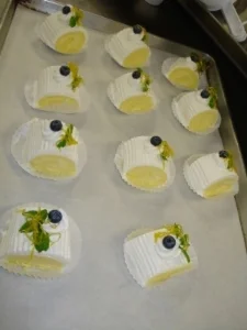 Lemon or Strawberry Roulade