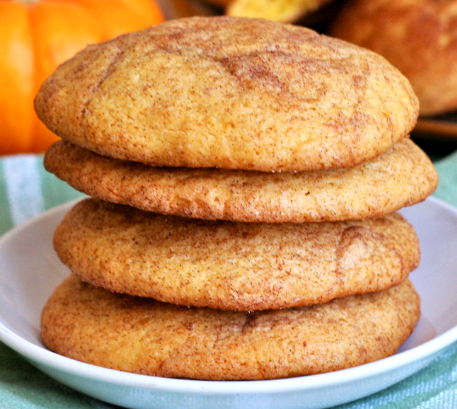 Pumpkin Snickerdoodles