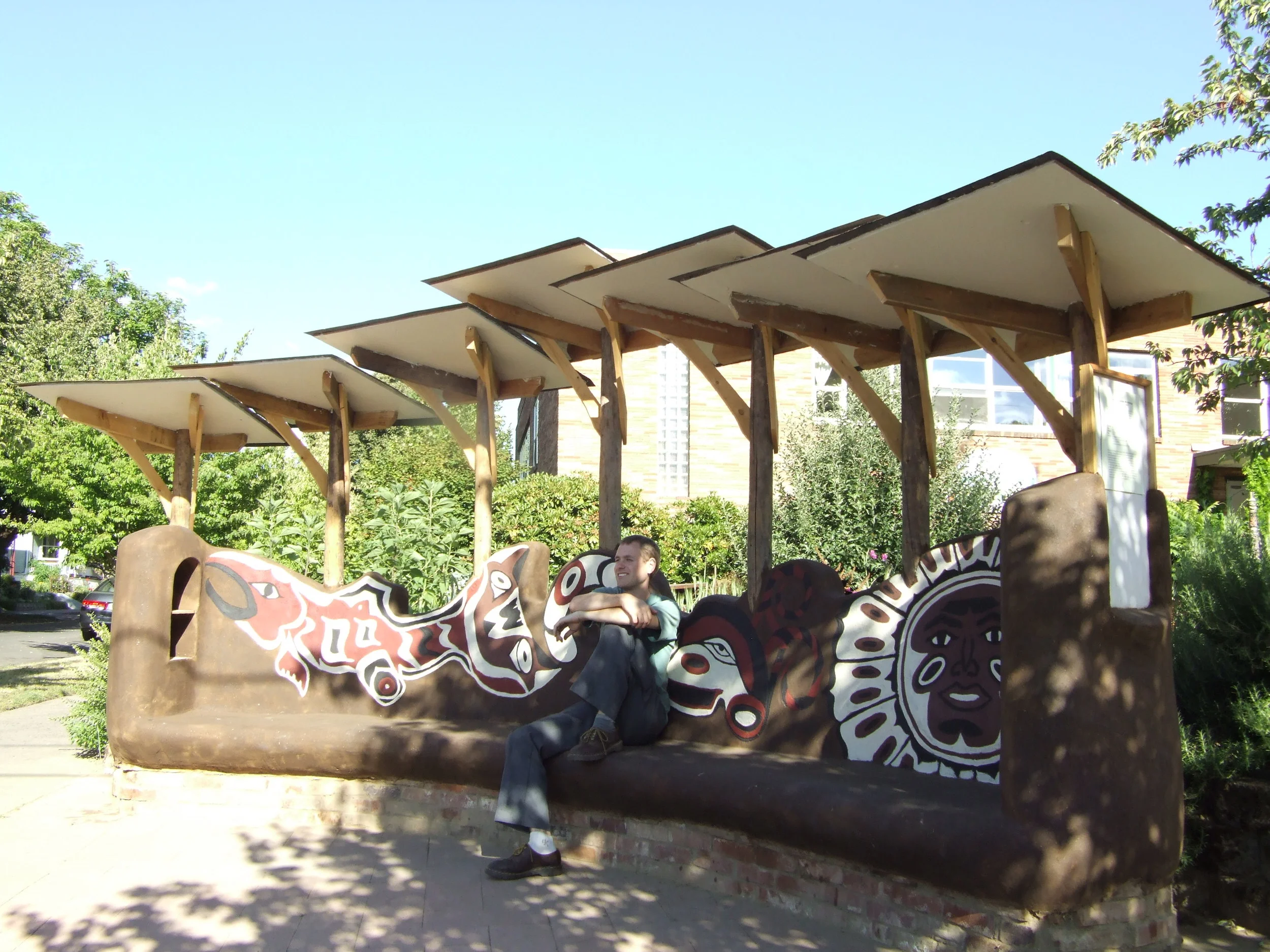Natural Building Benches The City Repair Project