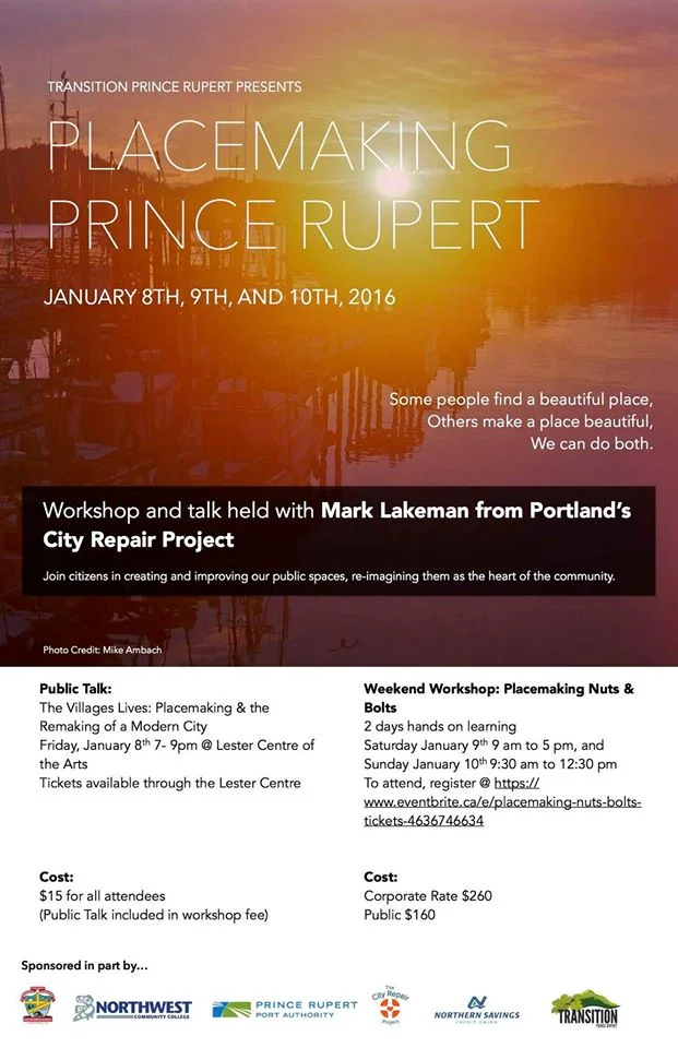 City Repair Goes to Prince Rupert, Canada!