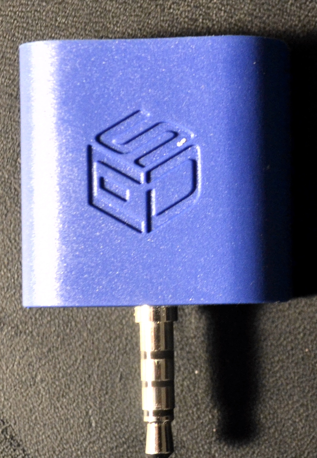 The rings are for two audio channels and one mic input.