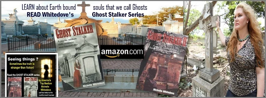Ghost Stalker & Celebrity Psychic Michelle Whitedove visits America's Most Haunted Sites http://amzn.to/2ehcse6
