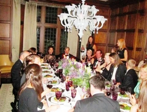 Fundraising Dinner with Michelle Whitedove $32,000 raised for Children's Charity 