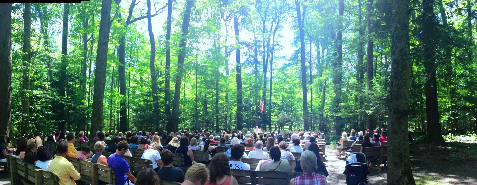 Summer Message Service at Inspiration Stump