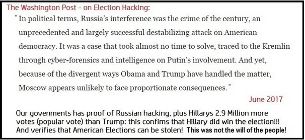 2017 - NOTE WHY HILLARY Did Not Become President as Whitedove foresaw