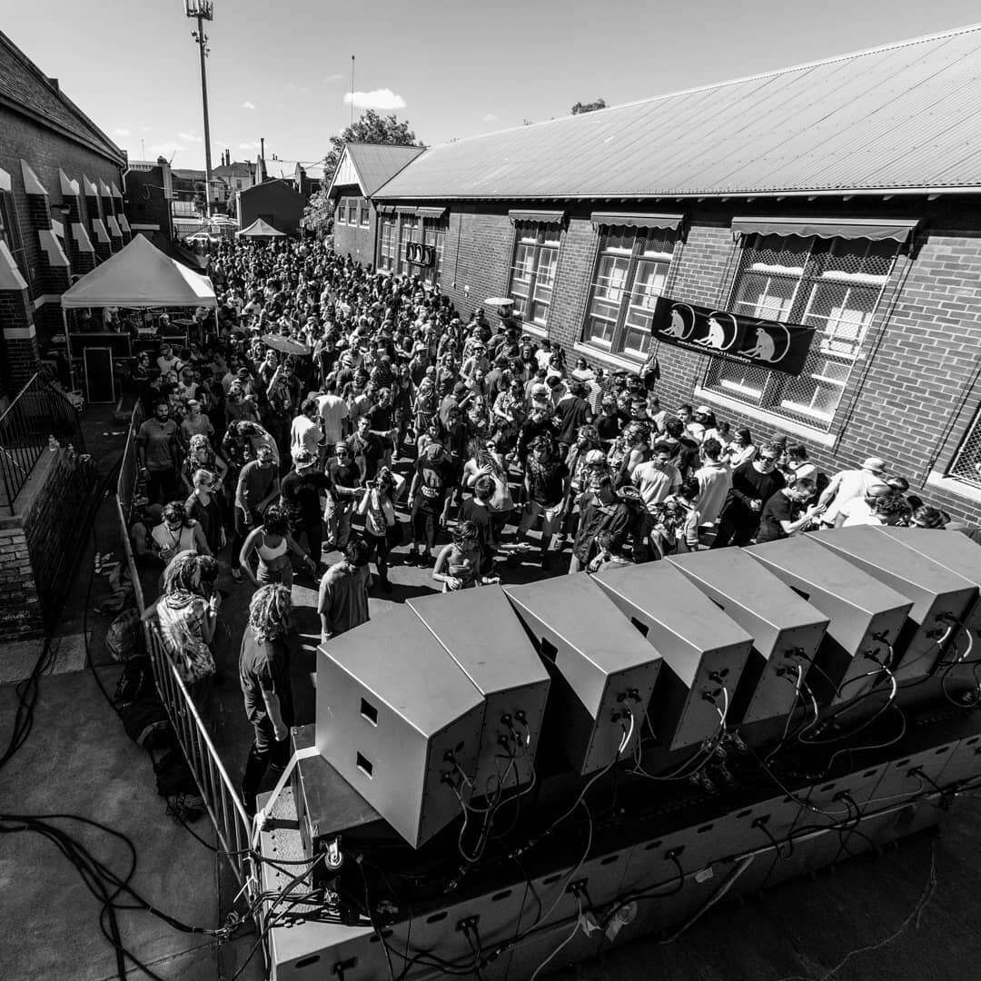 There's no bass today; it should have been. 
Streets so quiet a deer may take a stroll.
I have been working backstage for @heavycongress for the past 9 months, but really it was the last ten years of chronicling the Sound System Scene in Melbourne.  