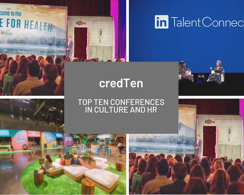 credTen: Top 10 Conferences in Culture &amp; HR 2019