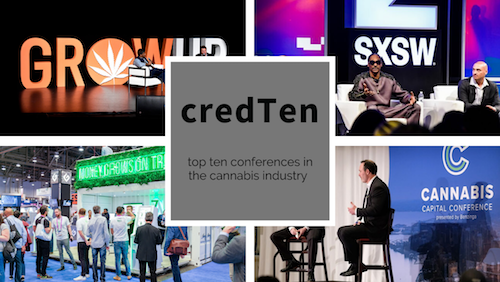 credTen: Top 10 Conferences in the Cannabis Industry 2020