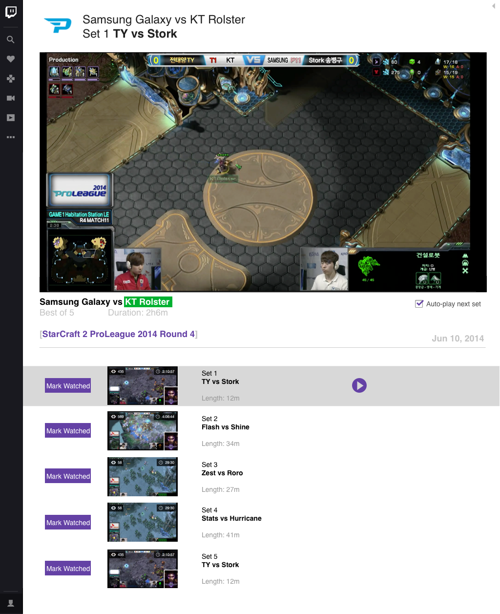 Final comp of series view screen.
