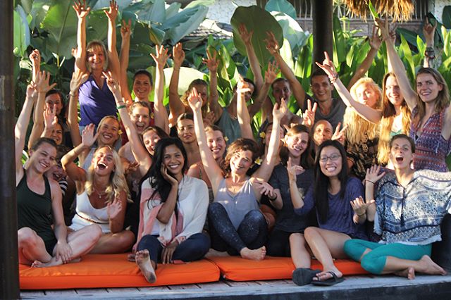 Salute 🙏🏽 to this great bunch of new #yogateachers, your enthusiasm and effort made the last month such a joy! .
#graduation #yogateachertraining #balivibes