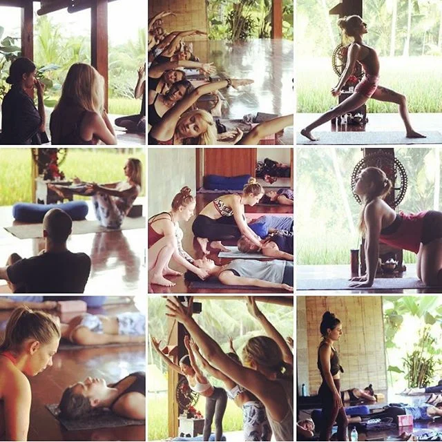 On the final day of our residential training I looked around the closing circle and was deeply touched. I had to hold back a surge of emotions after a month of observing everyone’s trials and celebrations.
.
As abundant as teacher training programs are around the world, it is a time where people choose to put whatever is happening in daily life on hold and commit their time and effort to themselves. The stuff that comes up? It’s not easy. A Teacher training is a deeply personal space and should be approached as such.
.
Technically you train to be apt at instructing a yoga class, Though in the grand scheme of things, we train ourselves to be increasingly comfortable to be right here and now to welcome in the whole of life,
.
To choose a quality of Body, Speech and Mind that is life affirming.
.
To choose Yoga is to choose Life. To Live truly, moment by moment.
.
- daphne
.
.
#gratitude for this #precioushumanlife 🙏🏽