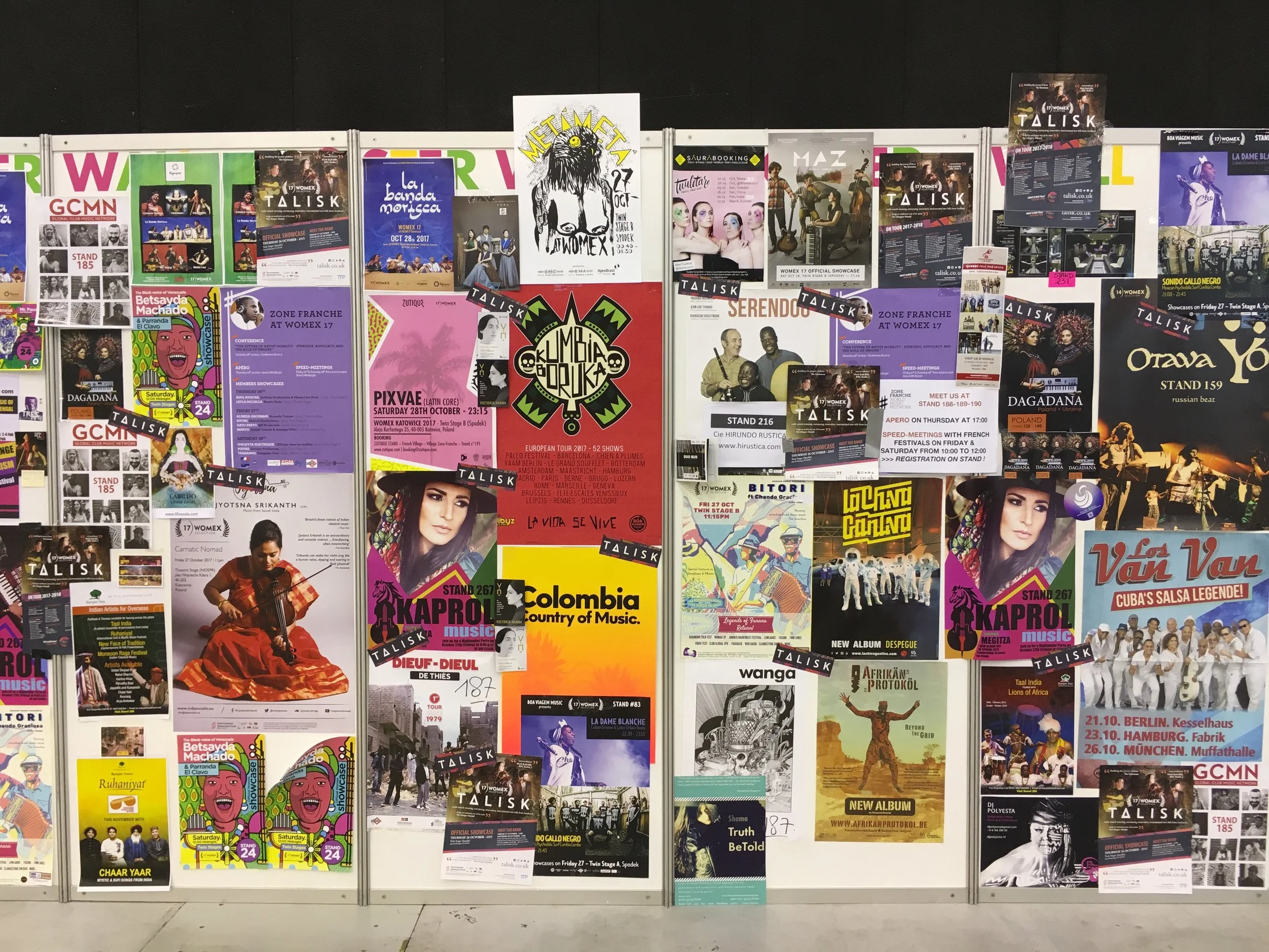 Material till Womex 2018