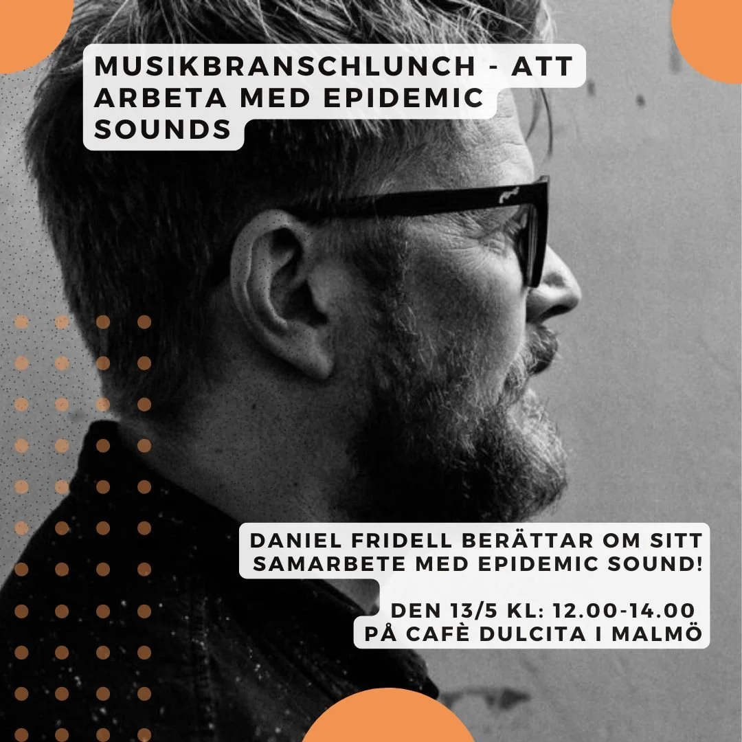 Musikbranschlunch - Att arbeta med Epidemic Sound