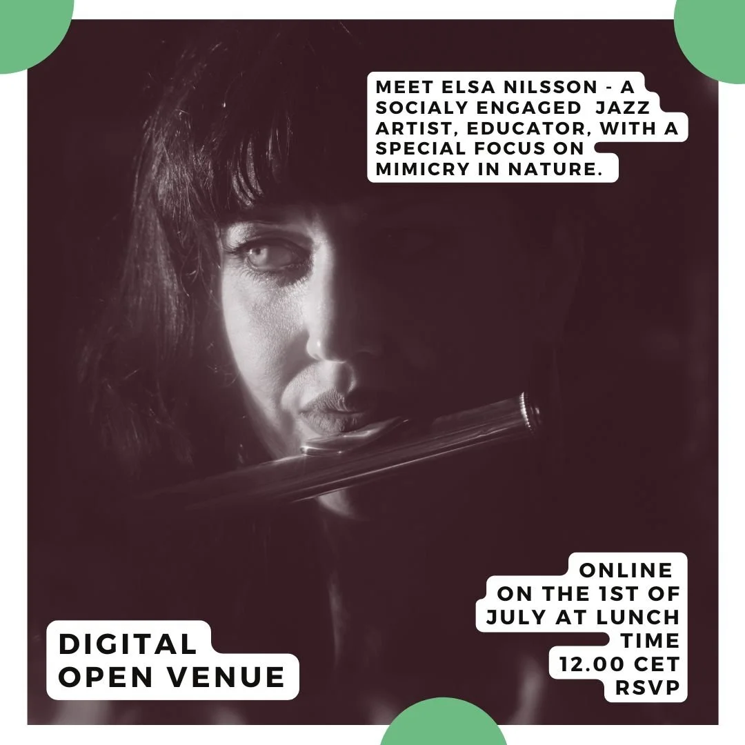 DIGITAL OPEN VENUE: MEET ELSA NILSSON A SOCIALLY ENGAGED ARTIST AND EDUCATOR