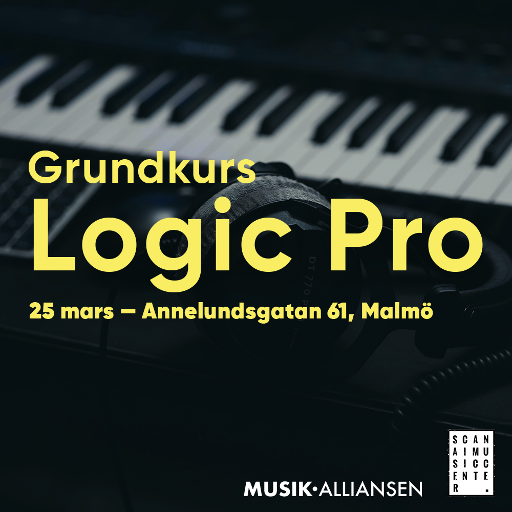 Grundkurs i Logic pro