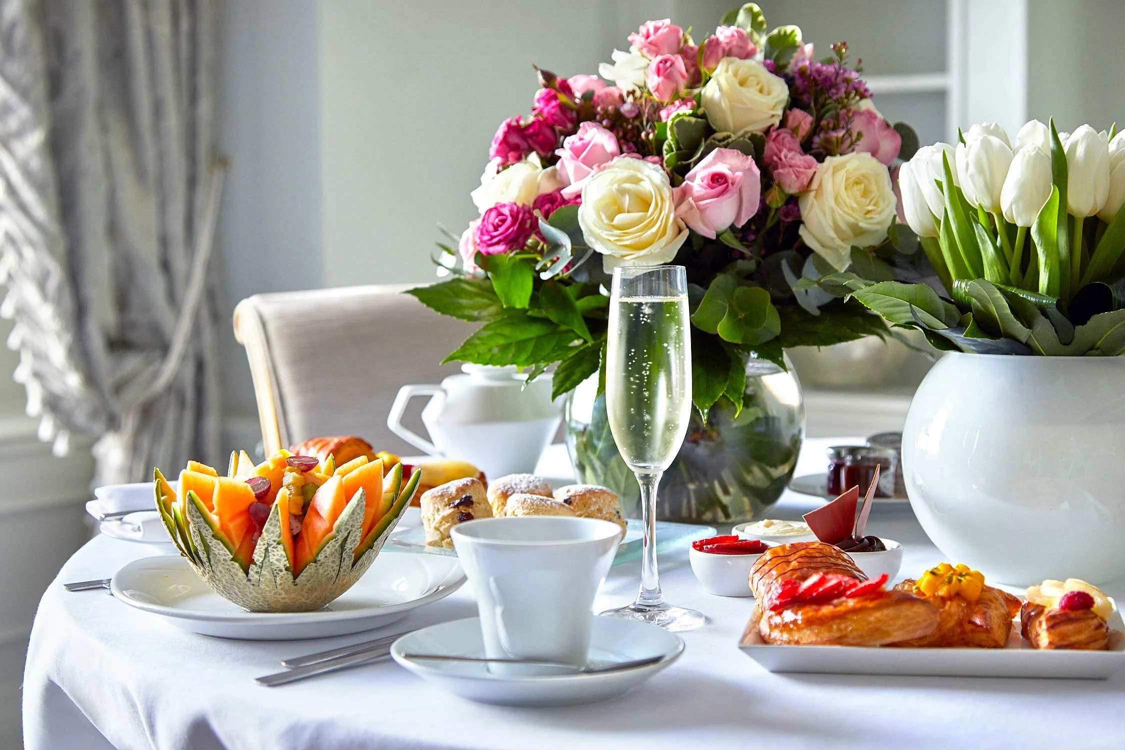 Food & Interiors Shoot at the Hilton on Park Lane