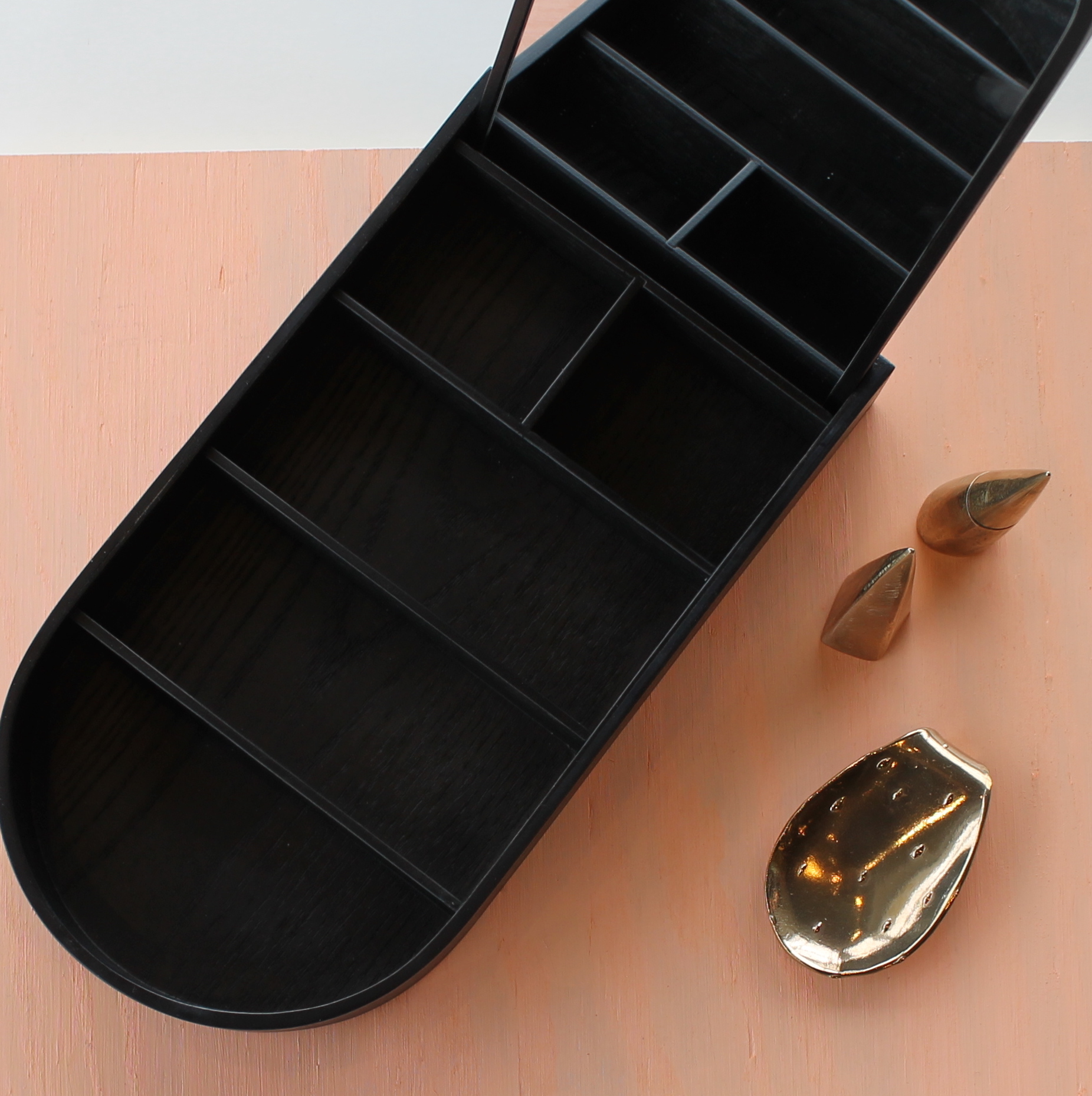 Menu Jewellery Box + Neal Pyramid Ring Holder , Cone Ring Holder & Cactus Dish - For the Jewelry Lover (who doesn't need anymore jewelry).