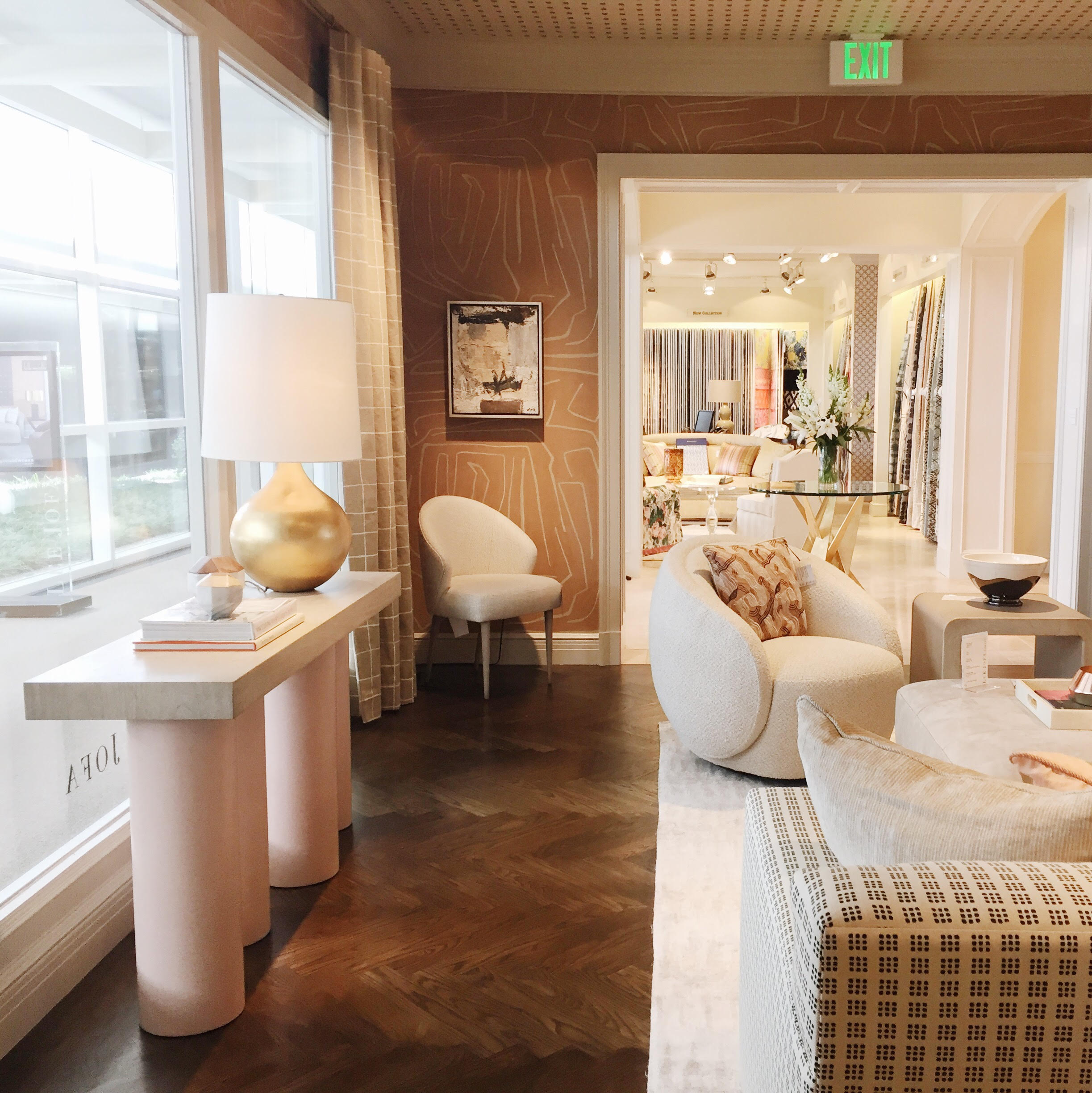One of my favorite showrooms by Lee Jofa at ADAC