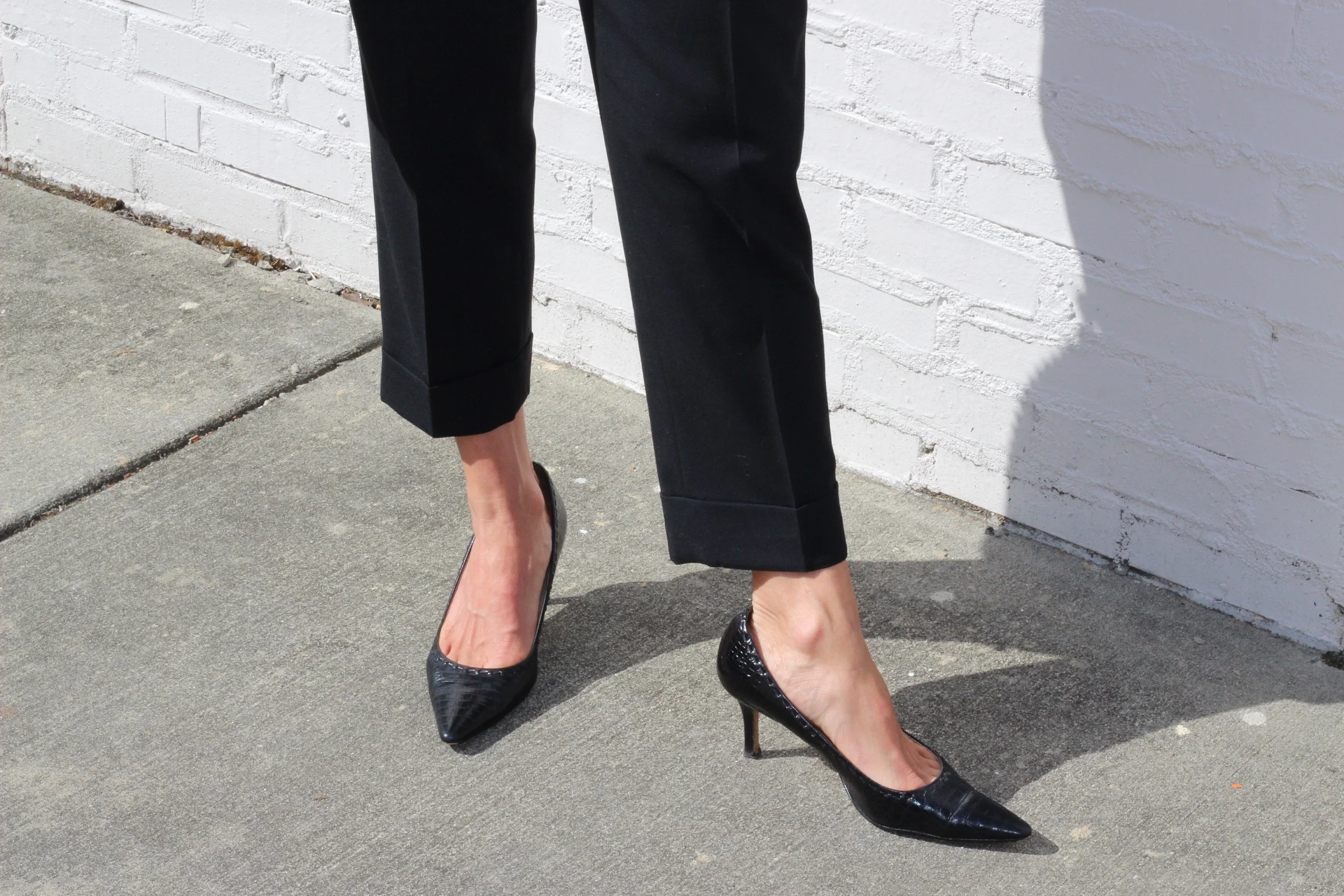 Classic Ann Taylor Black Pumps