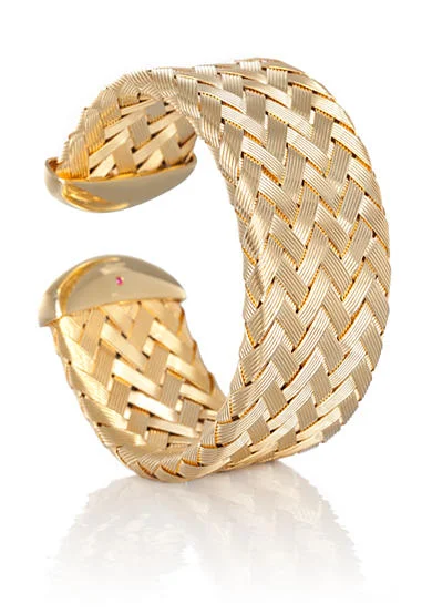 Roberto Coin Gold Cuff