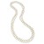 The Jacqueline 72 IN 10MM White Pearl Rope Necklace