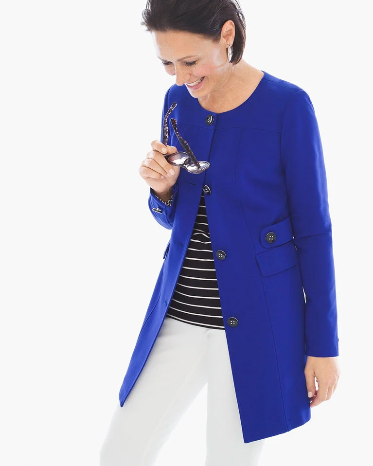 Ponte Button - Detail Car Coat