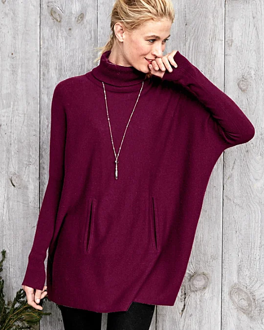 Oversized Turtleneck Sweater