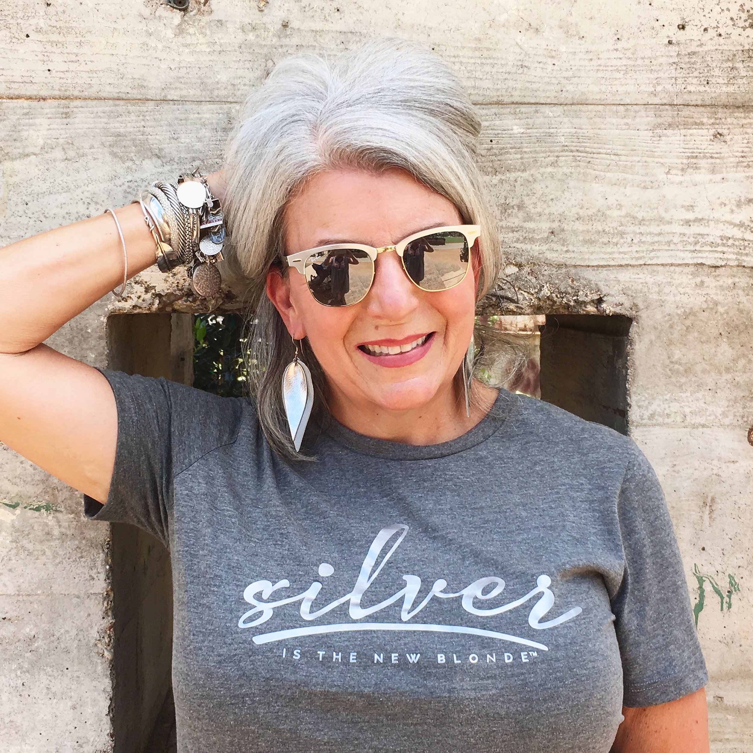Silver is the New Blonde™ Tee