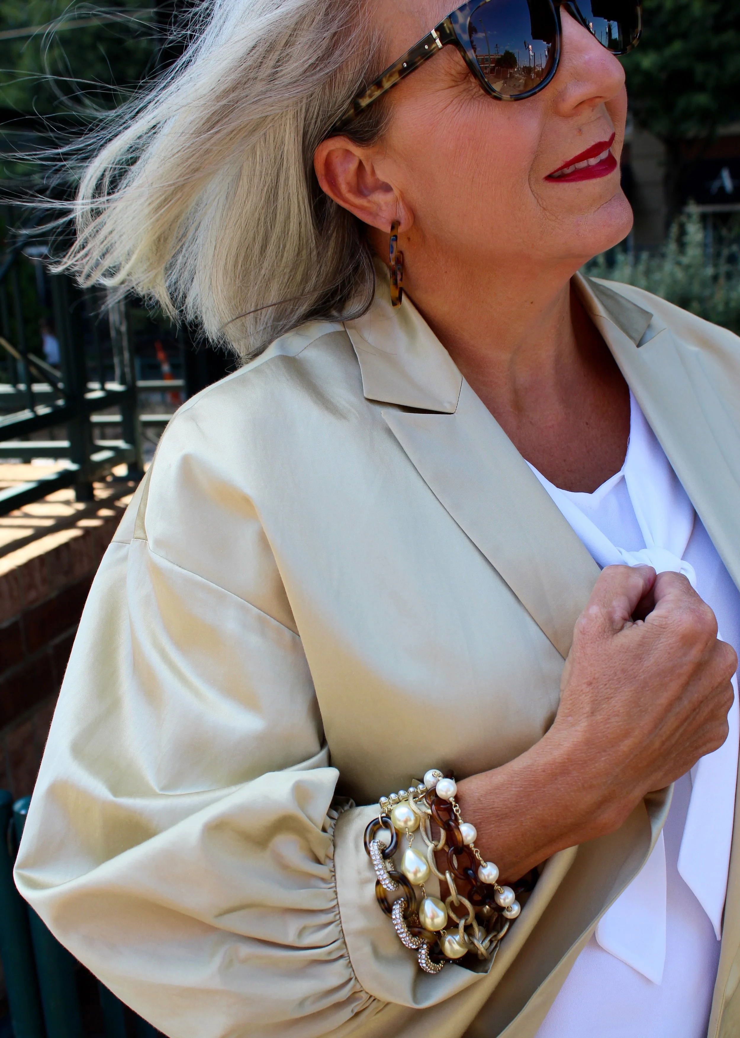 Tortoise and gold is a match!!